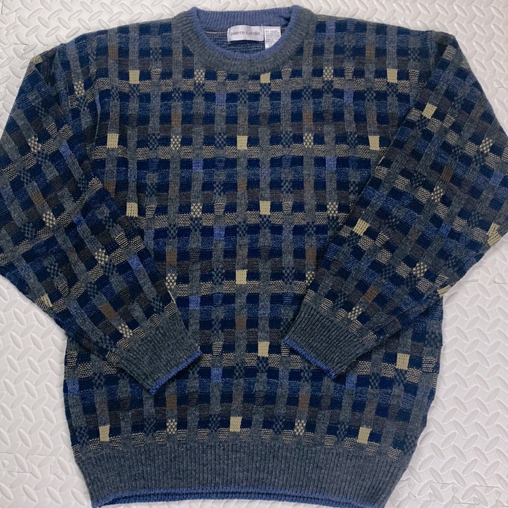 Vintage Grandpa Sweater Pierre Cardin
